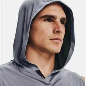 men's ua velocity sleeveless hoodie